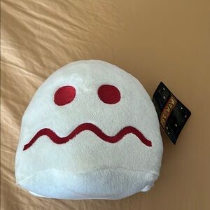 White and Red Ghost Plush